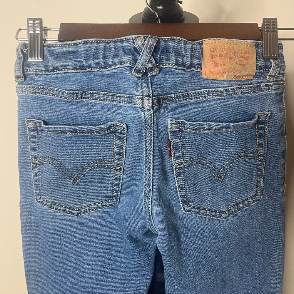 Levi's‎ Girls Sz 10 Regular Rise Flare Blue Jeans